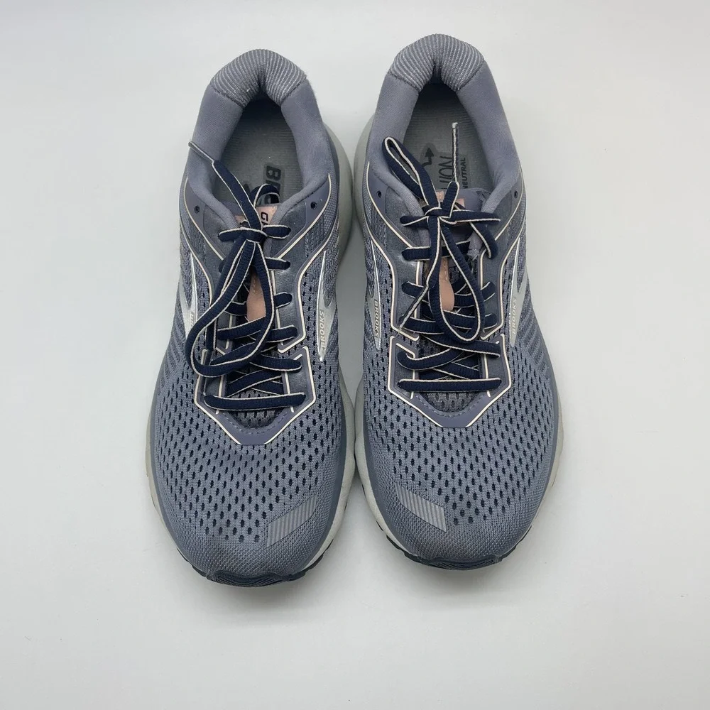 Brooks Sneakers Womens 9 B Ghost 12 1203051B086‎ Gray Running Athletic Shoes - Picture 2 of 13